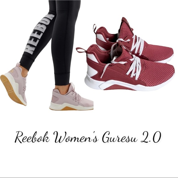 NWT Reebok Women's Guresu 2.0 Sneakers, Rose/Mauve Color - Picture 1 of 15